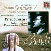 Weltliche Kantaten BWV205
