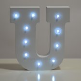 Letterlamp U