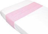 Taftan - Lakentje polkadots - 100 x 80 cm - roze