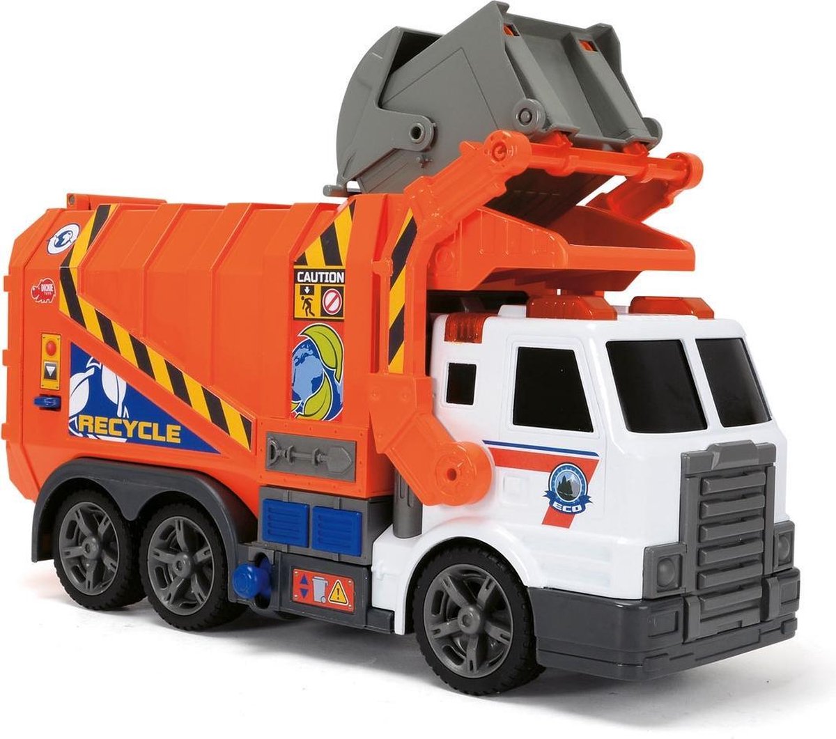 Dickie Toys Vuilniswagen - 46 cm - Geluid & Licht - Speelgoedvoertuig — afbeelding 12