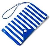 Celly SPLASHWALLETBL 5.7'' Mobile phone wallet Blauw, Wit mobiele telefoon behuizingen