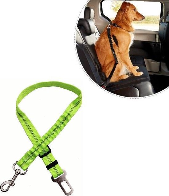 Ceinture de voiture de luxe chien harnais pour chien élastique et réglable  ceinture de... | bol.com