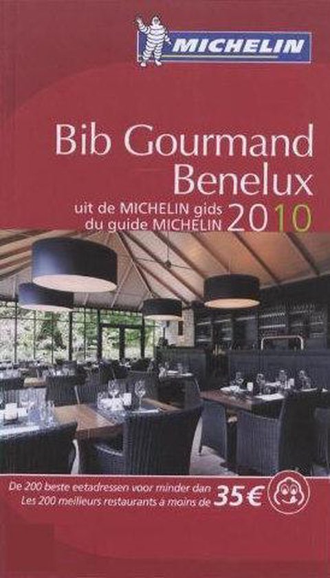 Cover van het boek 'Bib Gourmand Benelux 2010' van  Michelin en  Nvt