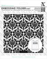 6 x 6' Embossing Folder - Damask Background