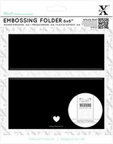 6 x 6' Embossing Folder - Banner