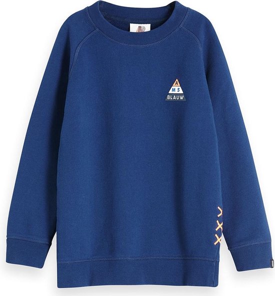 Absorberen Kolonel Politieagent Scotch & Soda Jongens Sweater - Blauw - Maat 176 | bol.com