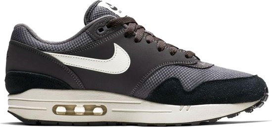 Nike Air Max 1 - Sneakers - Zwart/Grijs/Wit - Heren - Maat 42.5 | bol.com