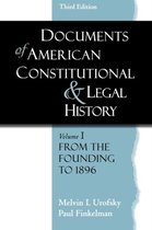 Documents Of American Constitutional And Legal History