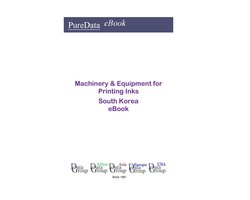PureData eBook - Machinery & Equipment for Printing Inks in South Korea