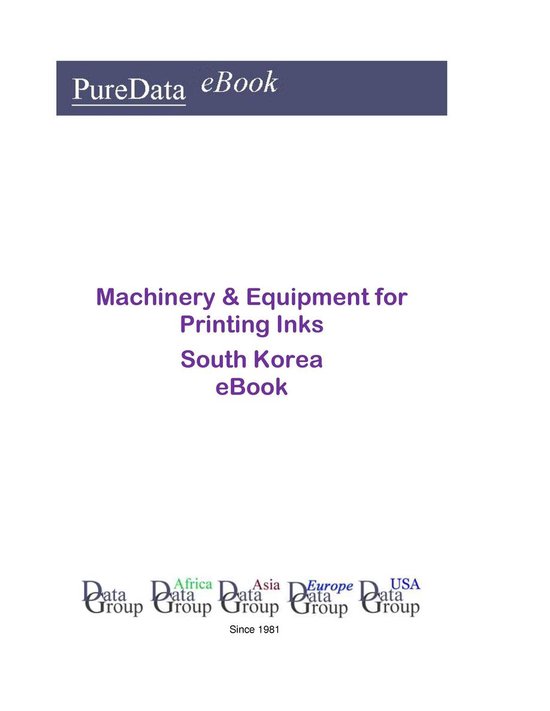 PureData eBook - Machinery & Equipment for Printing Inks in  ... - cover