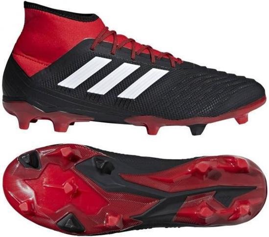 Adidas Voetbalschoenen Predator 18.2 fg zwart/rood maat 47 | bol.com