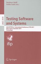 Testing Software and Systems