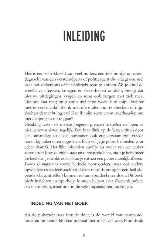 Inleiding van het boek met de titel "INDELING VAN HET BOEK".