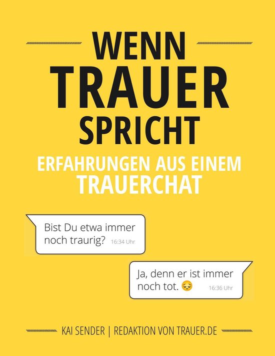 Wenn Trauer spricht - cover