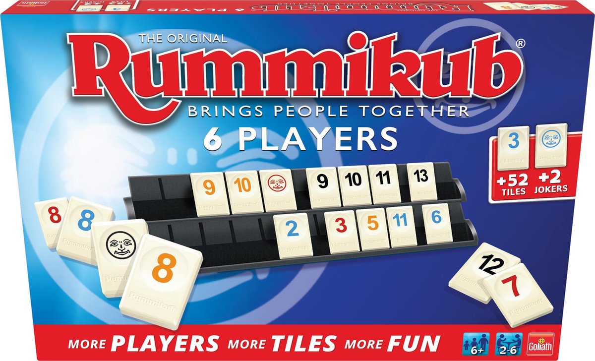 Bron strijd bezorgdheid Rummikub The Original XP - Bordspel | Games | bol.com
