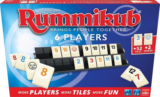 Pamflet familie peddelen Goliath The Original Rummikub voor 6 Spelers | Games | bol.com