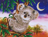 DIAMOND DOTZ Koala Snack - Diamond Painting - 11.796 Dotz - 48x37 cm