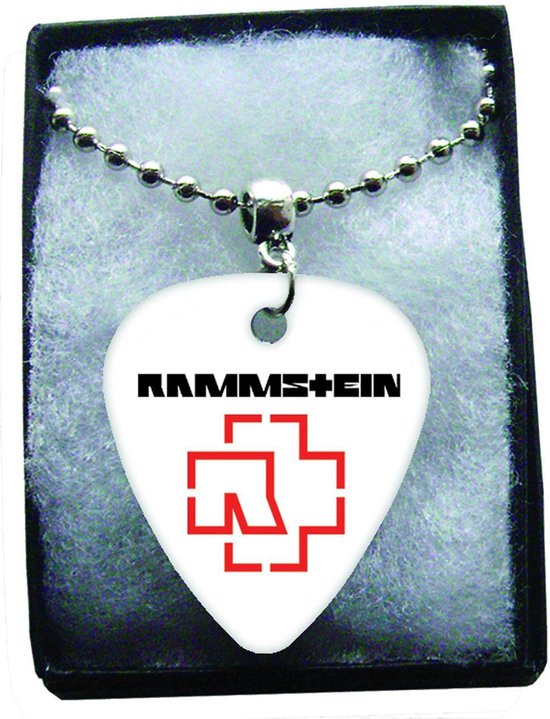Aluminium plectrum ketting Rammstein | bol.com