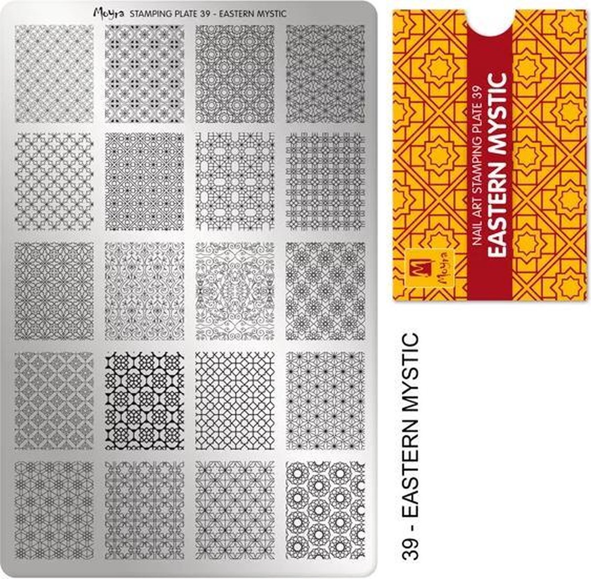 Goedkoopste Moyra Eastern Mystic Stamping Plate 39