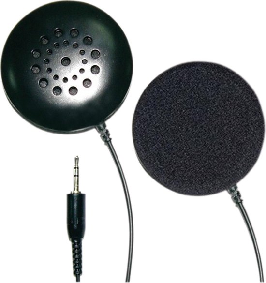 Low Profile Stereo Kussenluidspreker met 3.5mm Jack Plug voor Telefoon/MP3 speler
