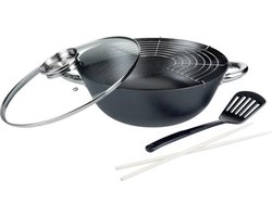 GSW Wokset Ø32cm 5-delig gietijzer