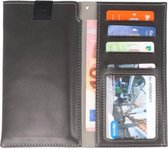 Insteek Wallet Cases voor iPhone 8-7-6 Plus Zwart