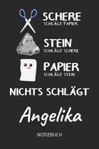 Nichts schl gt - Angelika - Notizbuch