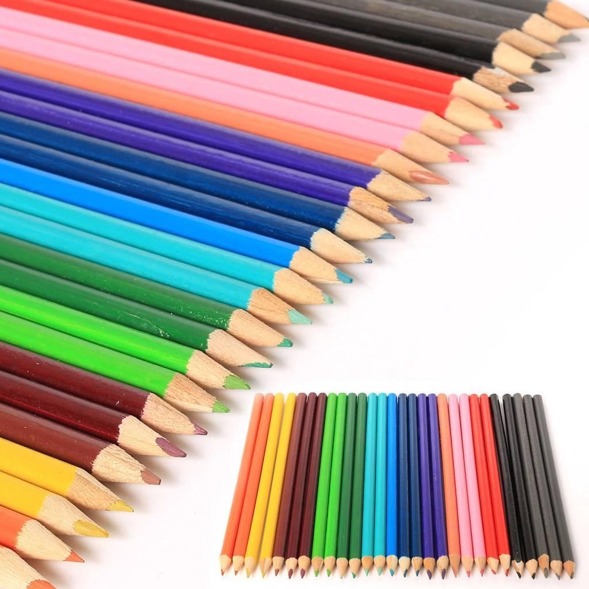 36 Kleurpotloden 17cm potlood kleuren kleurpotlood in kartonnen doos