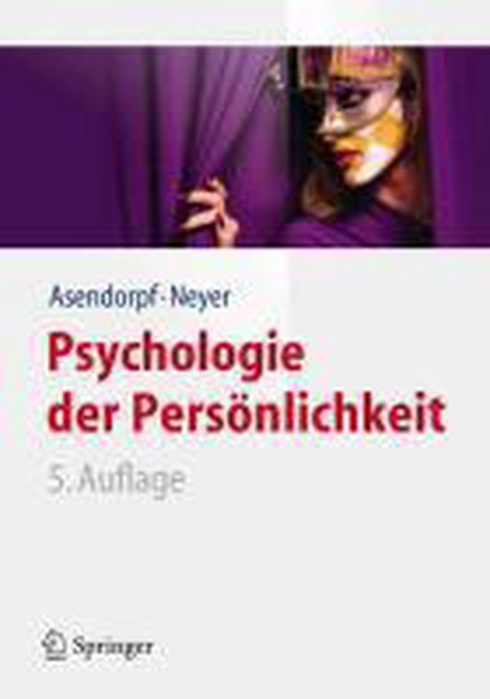 Psychologie Der Personlichkeit - cover