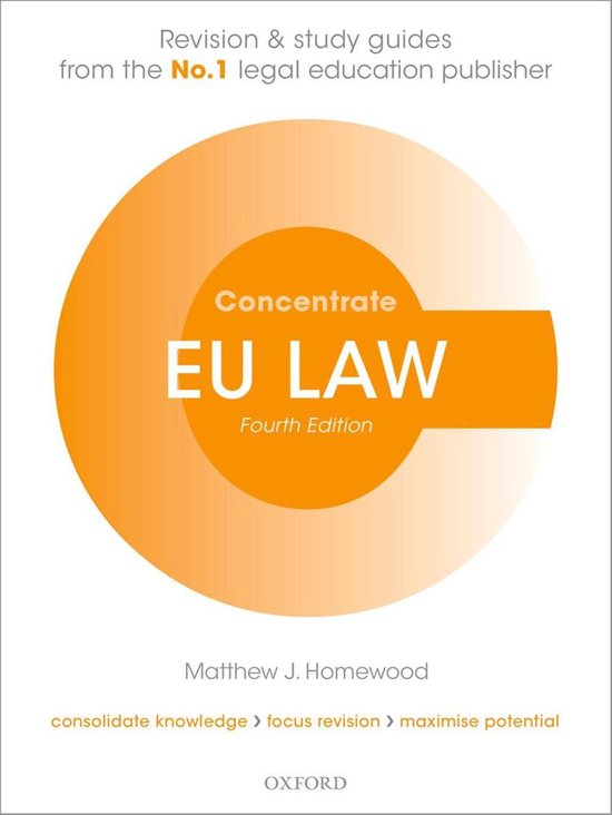 EU Law Concentrate - cover