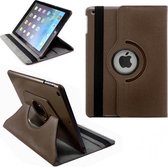 Apple iPad 2, 3, 4  Leather 360 Degree Rotating Case Cover Stand Sleep Wake Brown/Bruin
