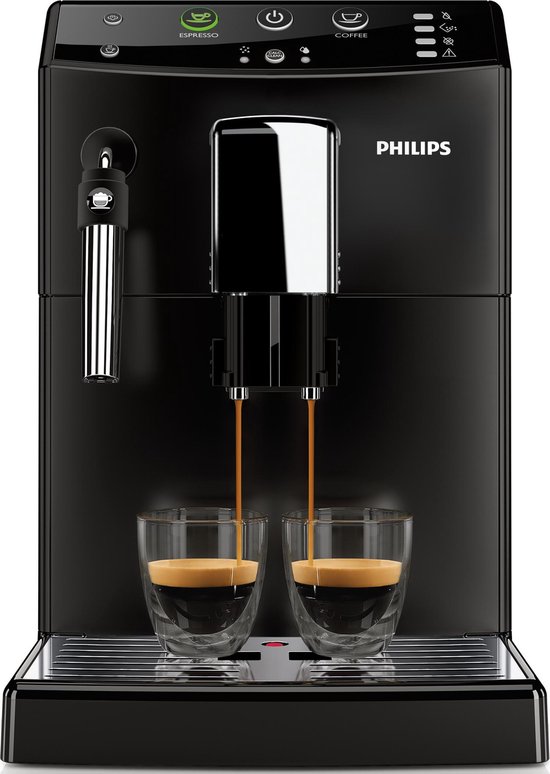 Hervat Portret schudden Philips 3000 serie HD8821/01 - Volautomaat espressomachine - Zwart | bol.com