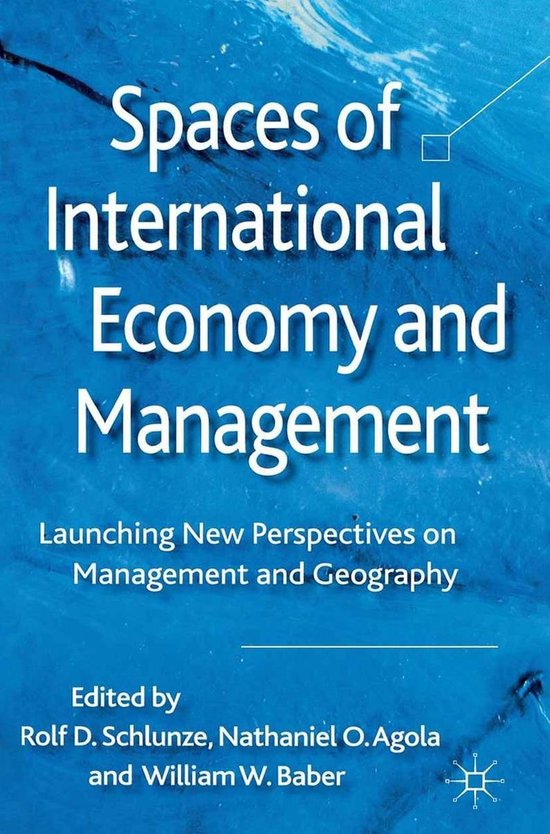 Spaces of International Economy and Management - cover