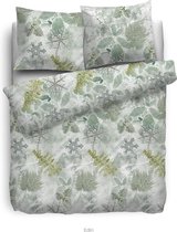 HnL Living Edin - Dekbedovertrek - Flanel - Tweepersoons - 200 x 200/220 cm - Multi