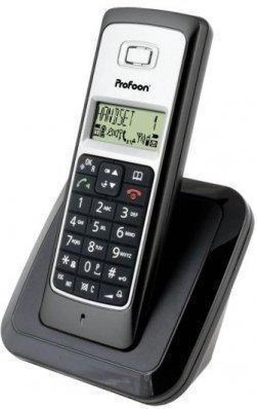 Profoon PDX1500 Cordless phone with caller ID DECT\GAP