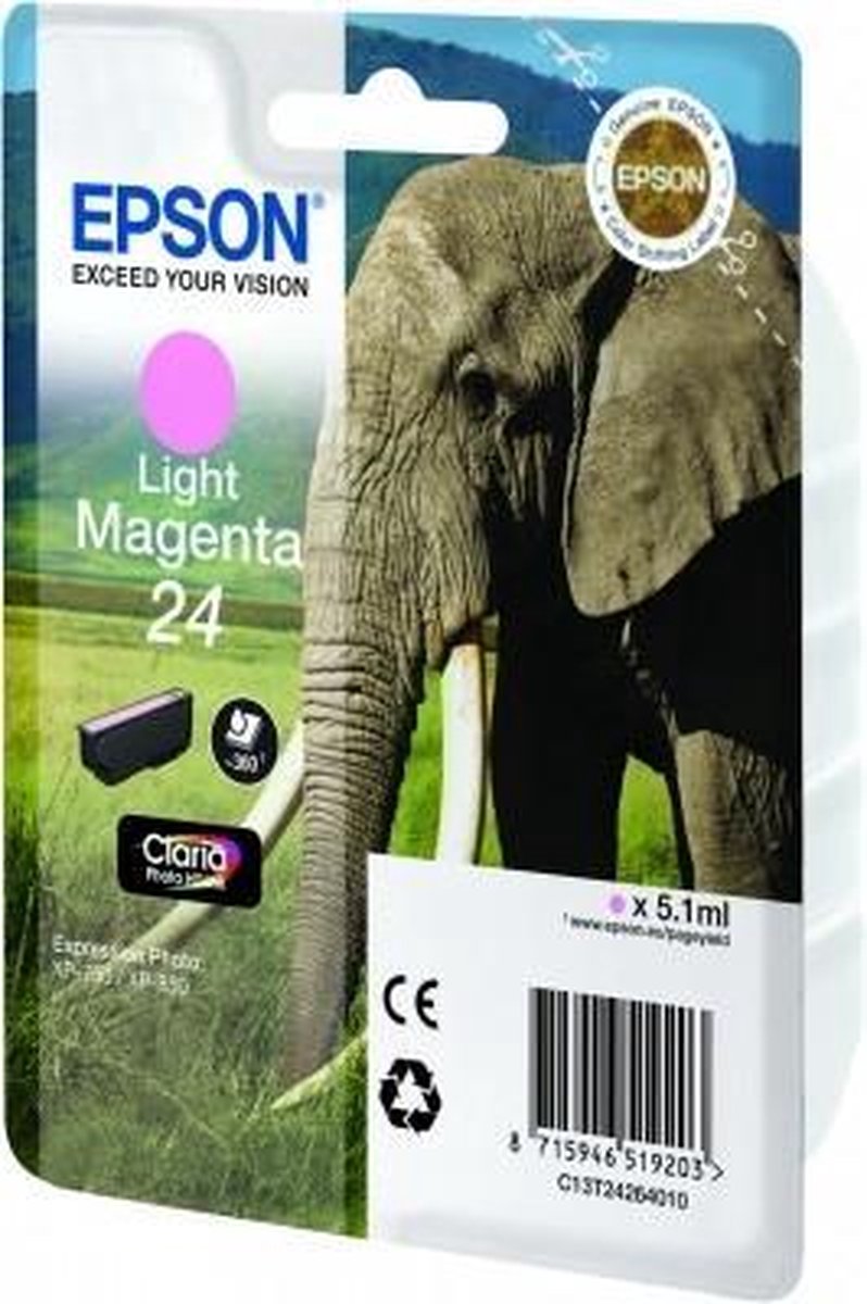 Epson 24 - Inktcartridge / Licht Magenta