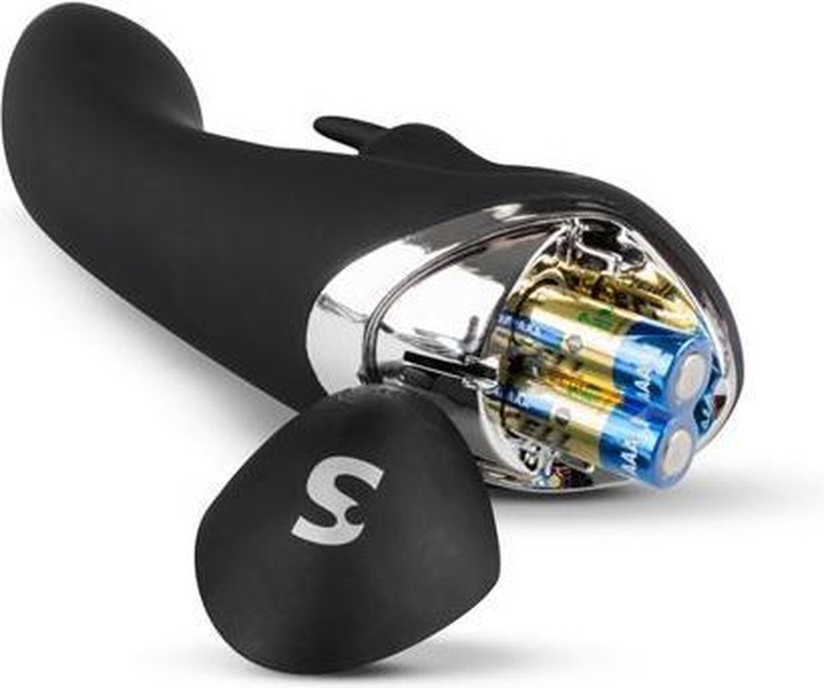 Shots Toys Couples Rabbit Zwart