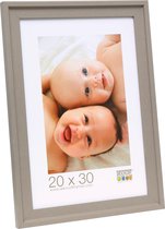 Deknudt Frames Fotokader beige met opstaand randje, schilderlook fotomaat 13x13 cm