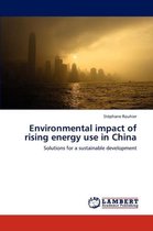 Environmental Impact of Rising Energy Use in China