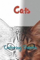 Cat Coloring Sheets