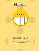 Happy Composition Notebook