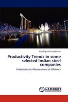 Productivity Trends in some selected Indian steel companies