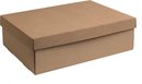 Boîte de luxe avec couvercle en carton NATUREL 30,5x21,5x10cm (35 pièces)