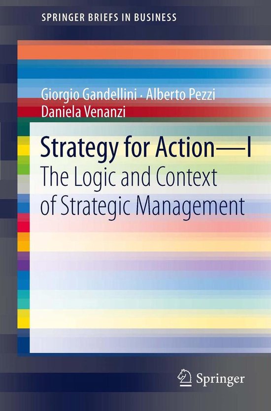 SpringerBriefs in Business - Strategy for Action – I - cover