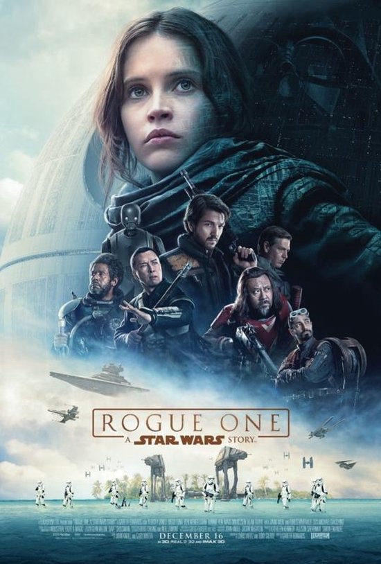 Blijkbaar Hoofd Moedig aan Poster Star Wars Rogue One | bol.com