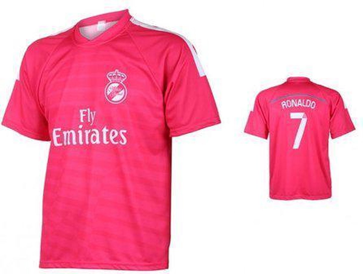 Ronaldo Roze Shirt Real Madrid Maat 128