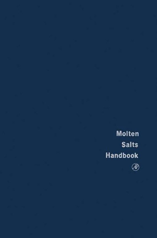 Molten Salts Handbook - cover