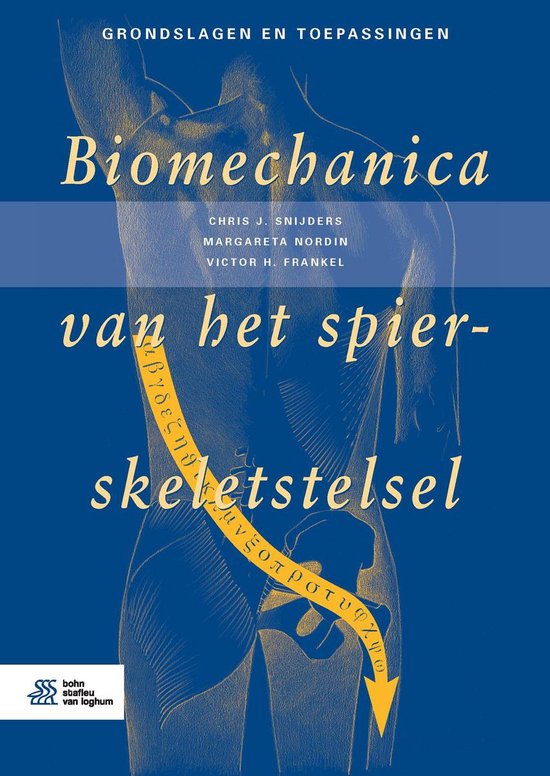 Biomechanica van het spier-skeletstelsel - cover