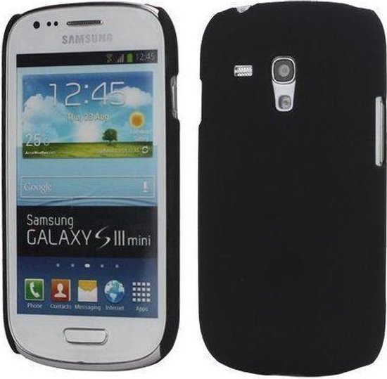 Samsung Galaxy S3 / III slank basic cover hoesje - zwart hard bescherm hoesje | bol.com