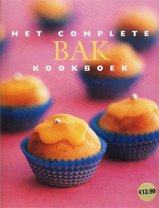 Cover van het boek 'Het complete bak kookboek' van  Nvt